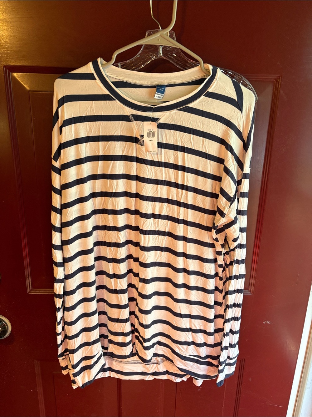 Blue stripe old navy long sleeve tshirt